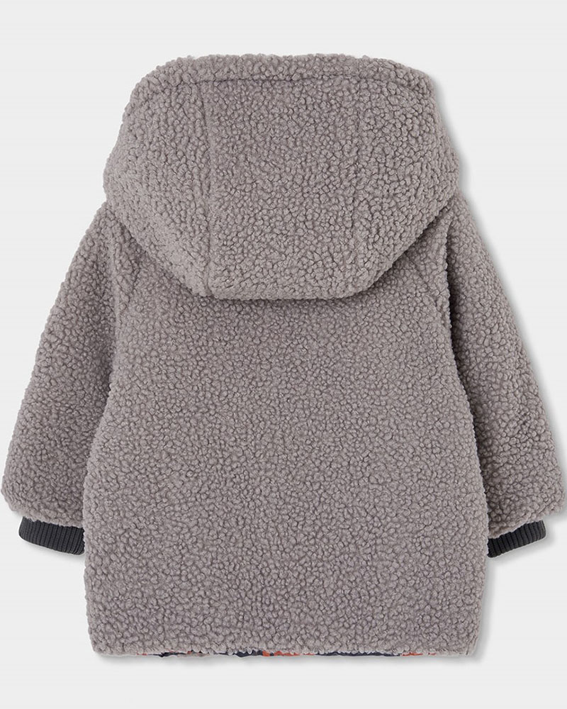 BOBOLI Reversible technical fabric parka for boy -BCI - 534158