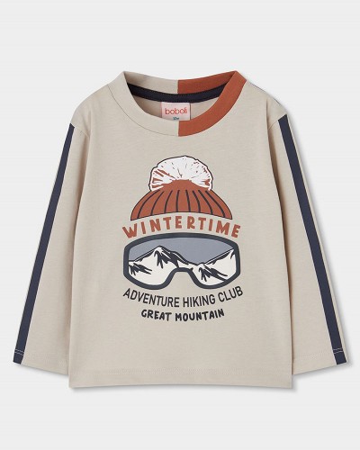 BOBOLI Knit t-Shirt for boy -BCI - 534103