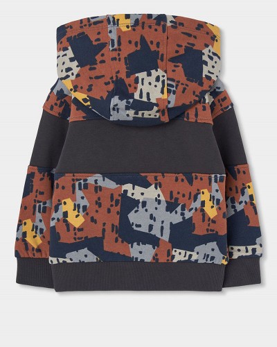 BOBOLI Fleece jacket printed for boy -BCI - 534147