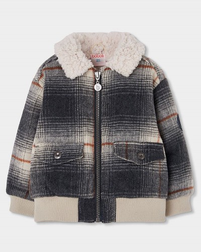 BOBOLI Cloth combined coat for boy - 534136