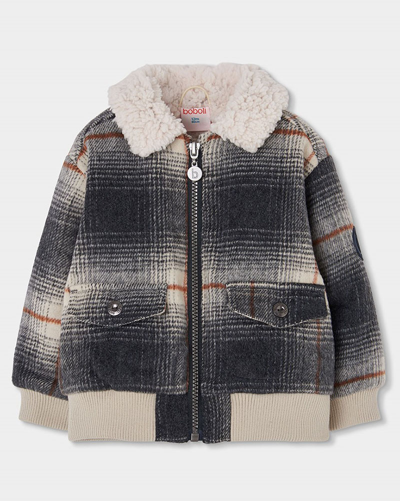 BOBOLI Cloth combined coat for boy - 534136
