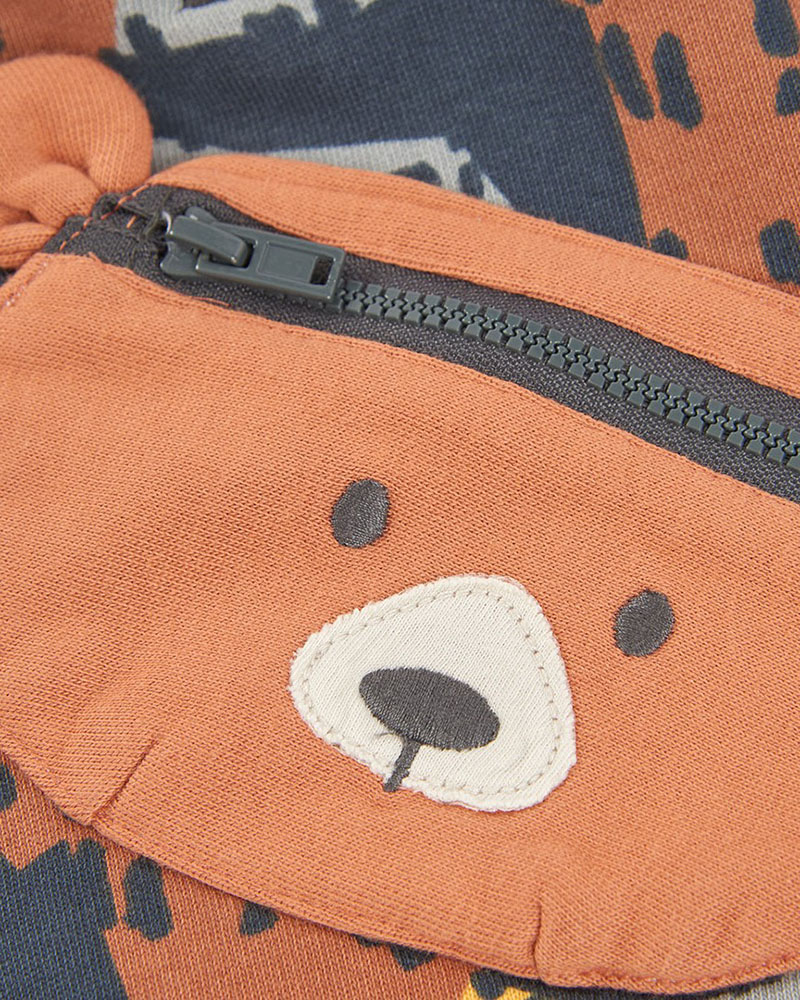 BOBOLI Fleece sweatshirt printed for boy -BCI - 534002
