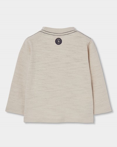 BOBOLI Knit t-Shirt flame for boy -BCI - 534013