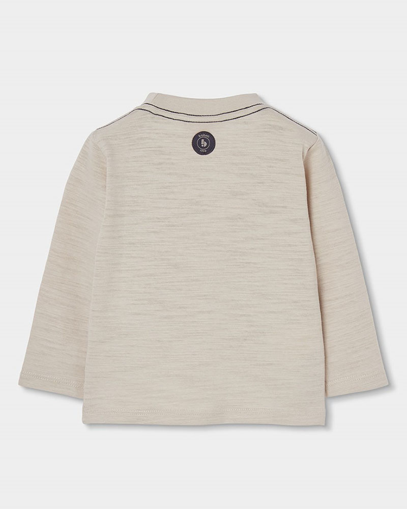 BOBOLI Knit t-Shirt flame for boy -BCI - 534013