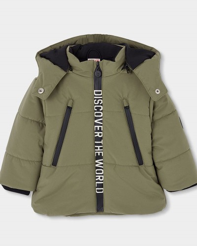 BOBOLI Technical fabric parka for boy - 544171