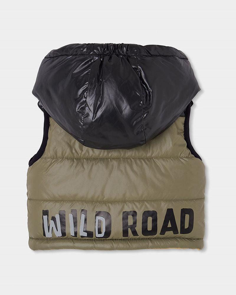 BOBOLI Vest reversible for boy - 544160