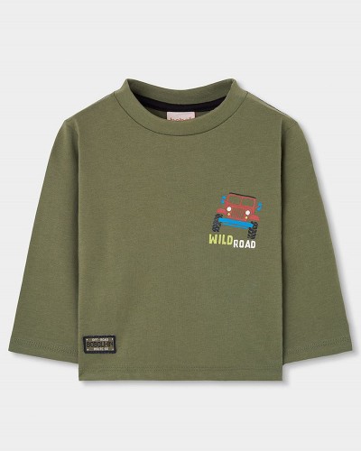 BOBOLI Knit t-Shirt for boy -BCI - 544126