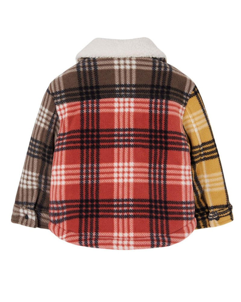 BOBOLI Overshirt check for boy - 544137