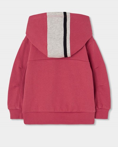 BOBOLI Fleece with hood sweatshirt for boy -BCI - 544003