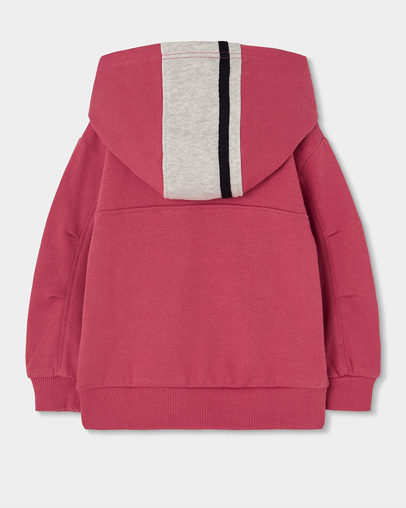 BOBOLI Fleece with hood sweatshirt for boy -BCI - 544003