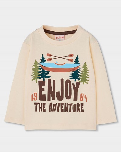 BOBOLI Knit t-Shirt for boy -BCI - 514066