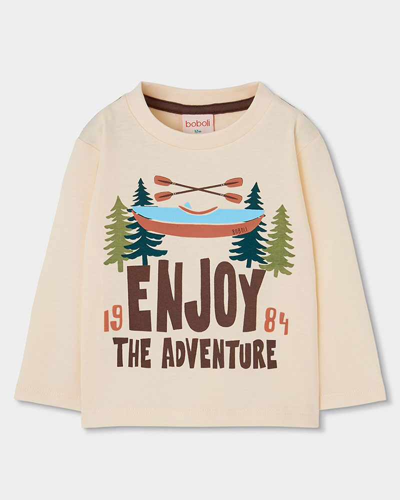 BOBOLI Knit t-Shirt for boy -BCI - 514066