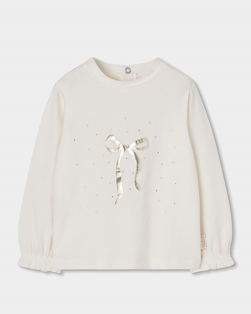 BOBOLI Stretch knit t-Shirt for girl -BCI - 754017