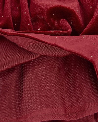 BOBOLI Velour dress for girl -BCI - 754083