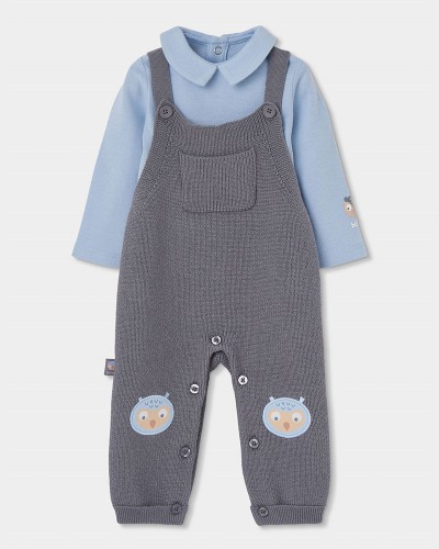 BOBOLI Set knit for baby boy -BCI - 214120