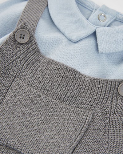 BOBOLI Set knit for baby boy -BCI - 214120