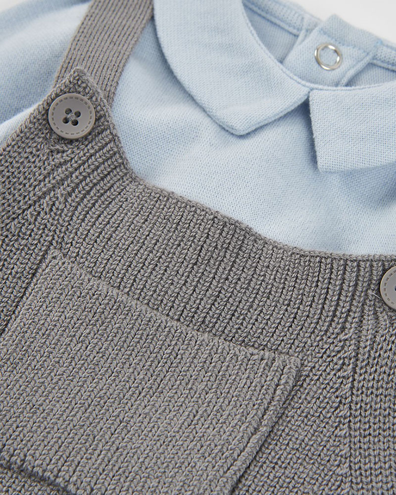 BOBOLI Set knit for baby boy -BCI - 214120