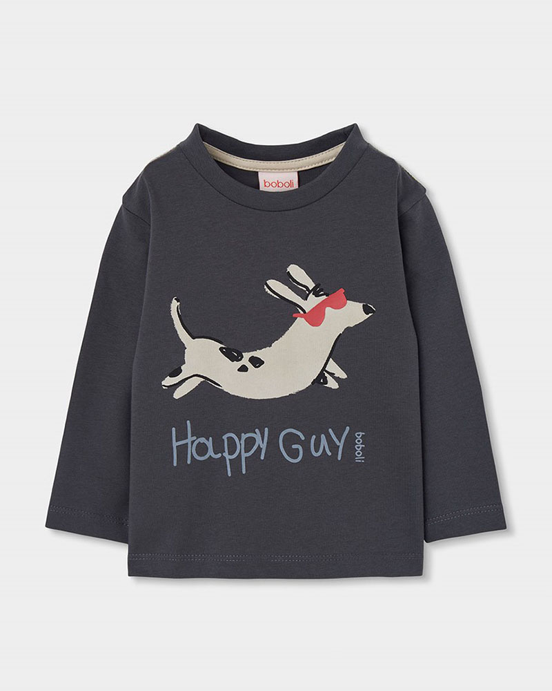 BOBOLI Knit t-Shirt for boy -BCI - 694098