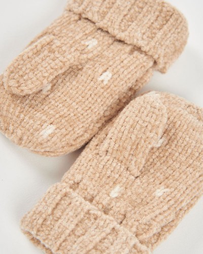 BOBOLI Knitwear mittens for baby - 294094