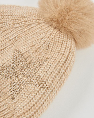 BOBOLI Knitwear hat "star" for girl - 494153