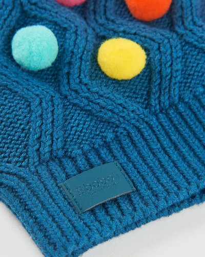 BOBOLI Knitwear hat polka dot for girl -BCI - 494120