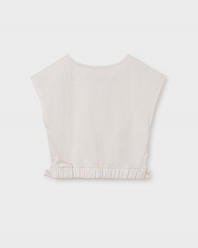 MAYORAL Μπλουζα κοντομανικη cut out - 25-06029