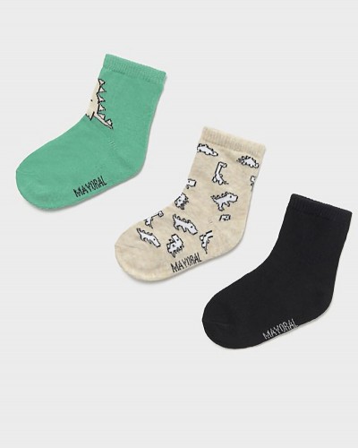 MAYORAL Σετ 3 καλτσακια σχεδια - 25-10870