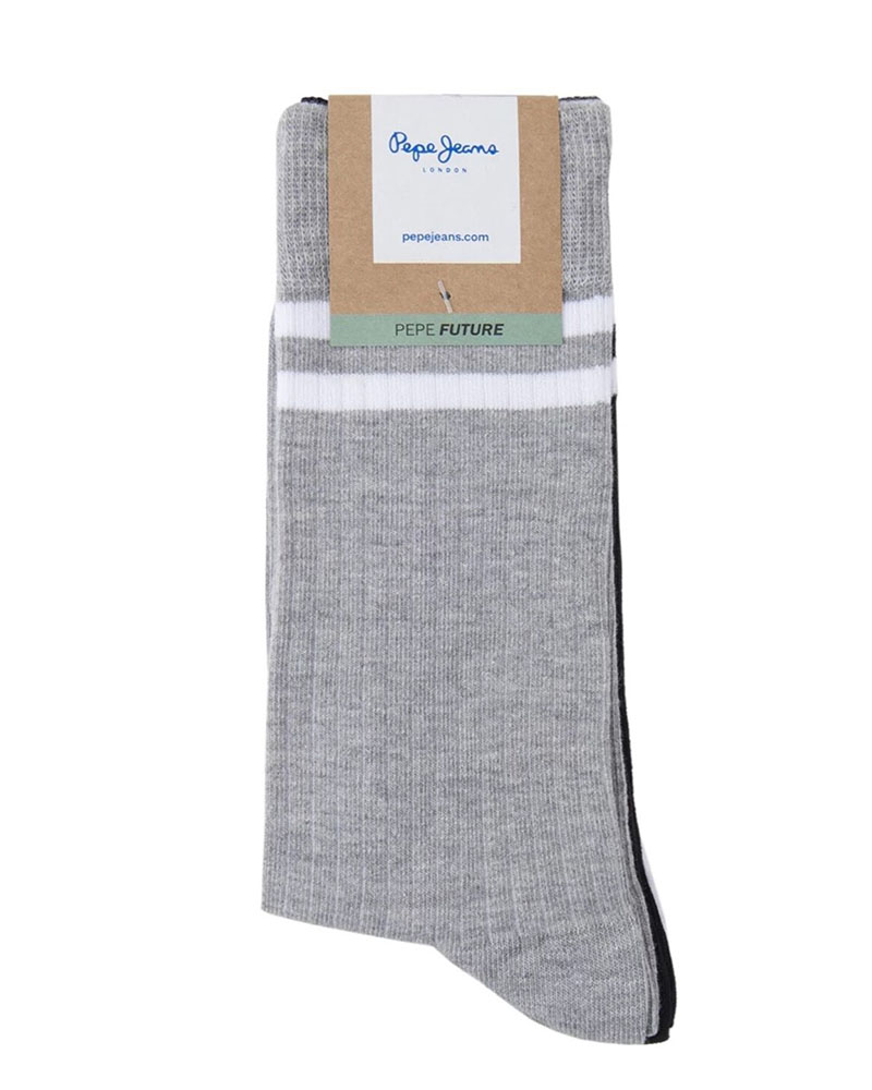 PEPE JEANS DROP 2 RIB CR 3P ΚΑΛΤΣΕΣ ΑΝΔΡΙΚΟ - PJ0ACPMU300450000000