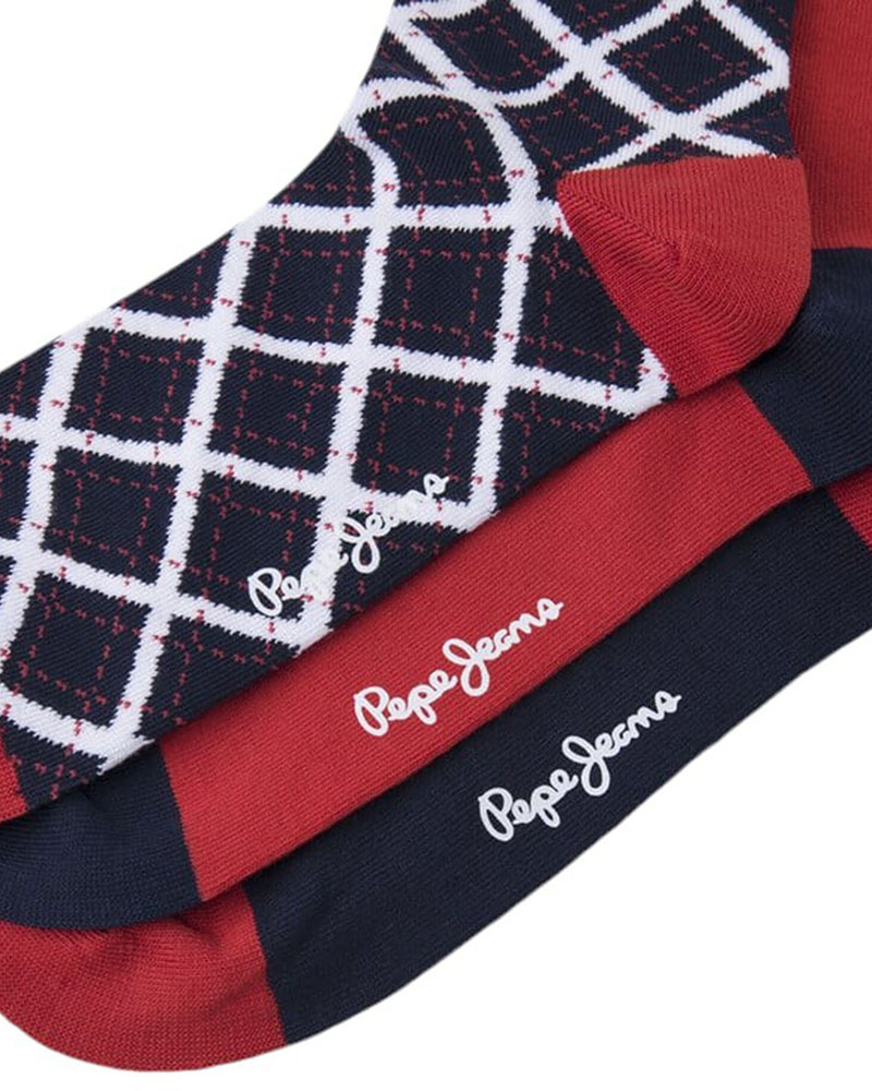 PEPE JEANS DROP 3 TARTAN CR 3P ΚΑΛΤΣΕΣ ΑΝΔΡΙΚΟ - PJ0ACPMU300520000000 PEPE JEANS DROP 3 TARTAN CR 3P ΚΑΛΤΣΕΣ ΑΝΔΡΙΚΟ - PJ0ACPMU300520000000