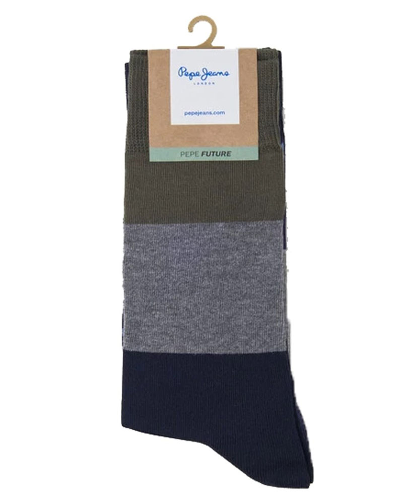 PEPE JEANS DROP 2 COLORBLOCK GEO CR 3P ΚΑΛΤΣΕΣ ΑΝΔΡΙΚΟ - PJ0ACPMU300510000000 PEPE JEANS DROP 2 COLORBLOCK GEO CR 3P ΚΑΛΤΣΕΣ ΑΝΔΡΙΚΟ - PJ0ACPMU300510000000