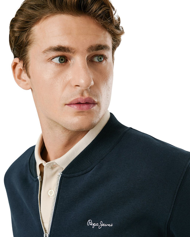 PEPE JEANS DROP 2A MACBETH PLAIN BOMBER ΦΟΥΤΕΡ ΑΝΔΡΙΚΟ - PJ0APPM5800010000000