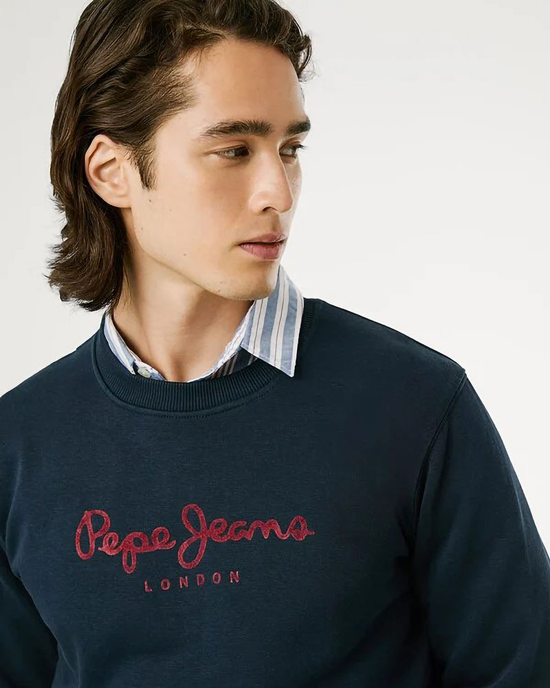 PEPE JEANS DROP 2A MACBETH PLAIN CREW ΦΟΥΤΕΡ ΑΝΔΡΙΚΟ - PJ0APPM5800011000000 PEPE JEANS DROP 2A MACBETH PLAIN CREW ΦΟΥΤΕΡ ΑΝΔΡΙΚΟ - PJ0APPM5800011000000