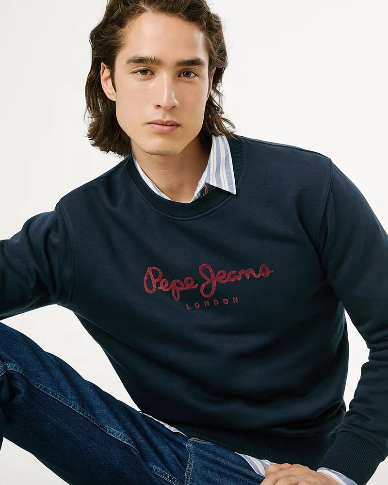PEPE JEANS DROP 2A MACBETH PLAIN CREW ΦΟΥΤΕΡ ΑΝΔΡΙΚΟ - PJ0APPM5800011000000 PEPE JEANS DROP 2A MACBETH PLAIN CREW ΦΟΥΤΕΡ ΑΝΔΡΙΚΟ - PJ0APPM5800011000000