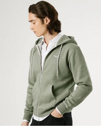 PEPE JEANS DROP 2A MACBETH MELANGE ZIP ΦΟΥΤΕΡ ΑΝΔΡΙΚΟ - PJ0APPM5800017000000