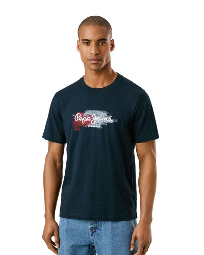 PEPE JEANS DROP 2A TREY TEE ΜΠΛΟΥΖΑ ΑΝΔΡΙΚΟ - PJ0APPM5010105000000
