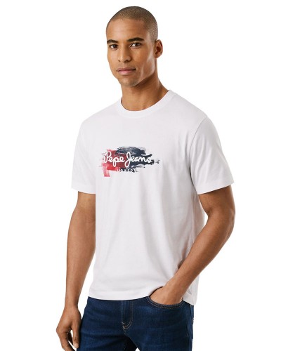 PEPE JEANS DROP 2A TREY TEE ΜΠΛΟΥΖΑ ΑΝΔΡΙΚΟ - PJ0APPM5010105000000