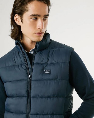 PEPE JEANS DROP 3A PUFFER GILLET ΜΠΟΥΦΑΝ ΑΝΔΡΙΚΟ - PJ0APPM4027189000000