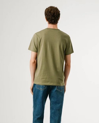 PEPE JEANS DROP 3A ORIGINAL BASIC 3N ΜΠΛΟΥΖΑ ΑΝΔΡΙΚΟ - PJ0APPM5010133000000