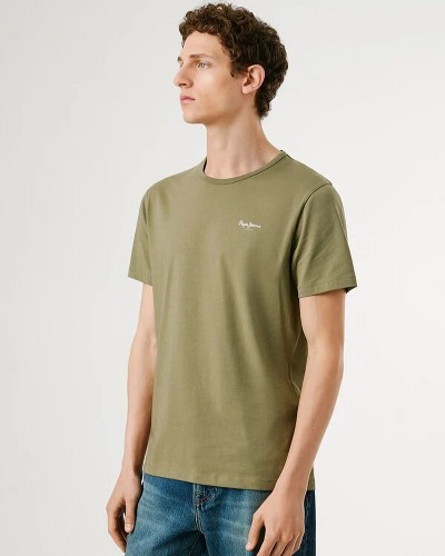 PEPE JEANS DROP 3A ORIGINAL BASIC 3N ΜΠΛΟΥΖΑ ΑΝΔΡΙΚΟ - PJ0APPM5010133000000