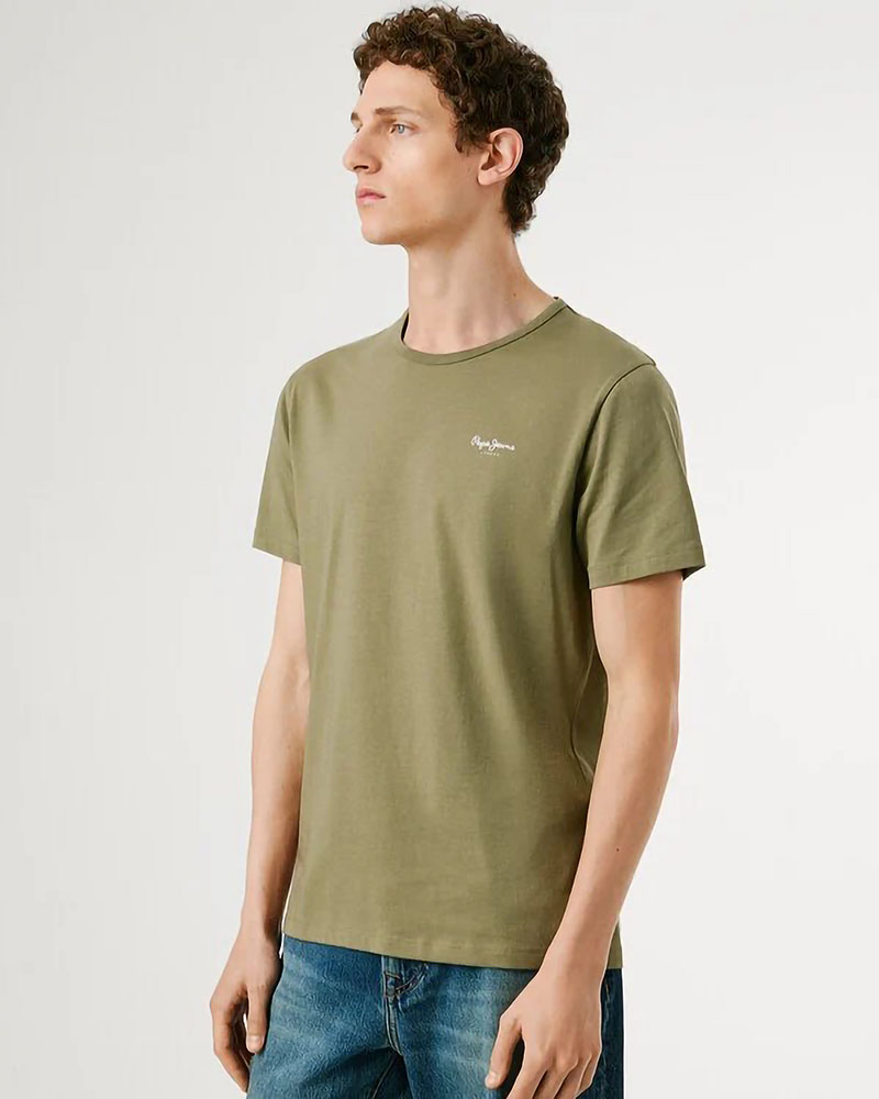 PEPE JEANS DROP 3A ORIGINAL BASIC 3N ΜΠΛΟΥΖΑ ΑΝΔΡΙΚΟ - PJ0APPM5010133000000