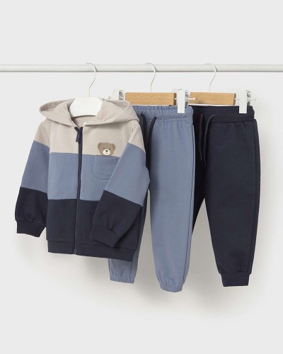 MAYORAL Σετ Φορμα φουτερ 2 παντελονια βασικο - 15-00918