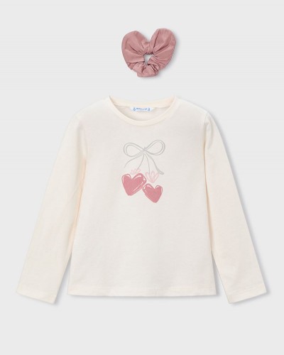 MAYORAL Μπλουζα μακρυμανικη λαστιχακι - 15-04008