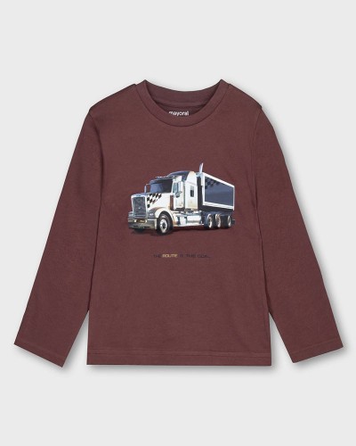 MAYORAL Μπλουζα μακρυμανικη truck - 15-04085 MAYORAL Μπλουζα μακρυμανικη truck - 15-04085