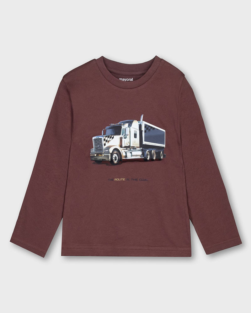 MAYORAL Μπλουζα μακρυμανικη truck - 15-04085 MAYORAL Μπλουζα μακρυμανικη truck - 15-04085