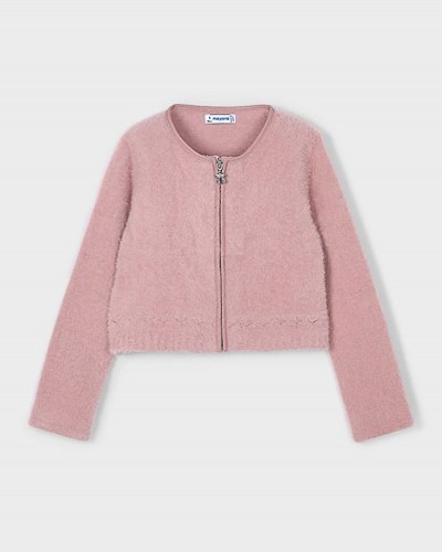 MAYORAL Ζακετα πλεκτη γουνα - 15-04310