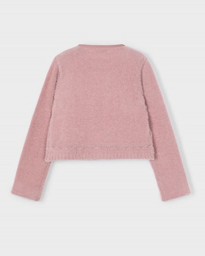 MAYORAL Ζακετα πλεκτη γουνα - 15-04310