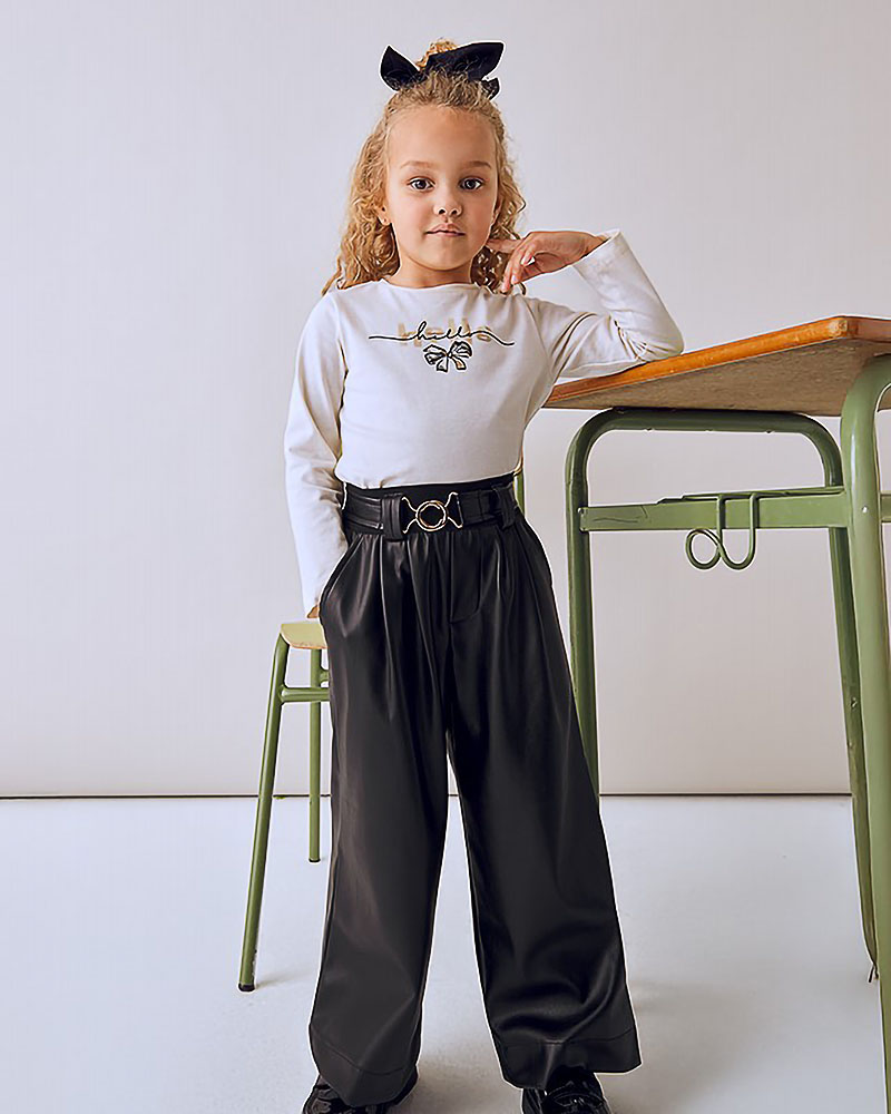 MAYORAL Παντελονι μακρυ pu wide leg - 15-04574