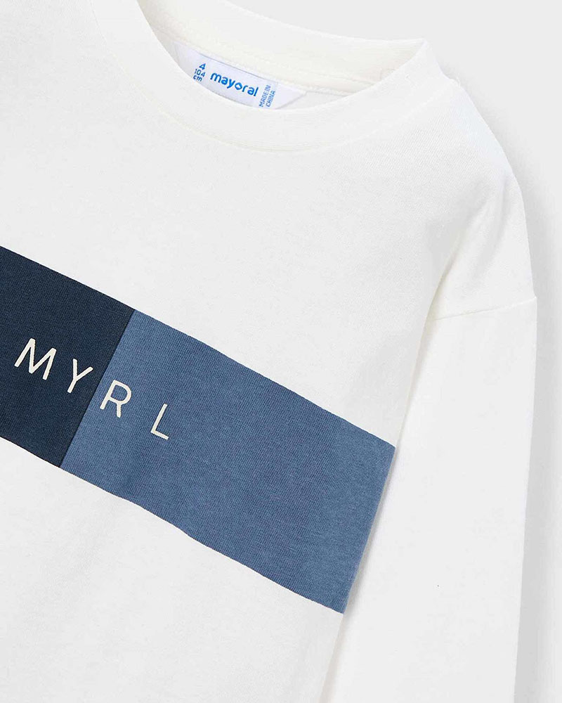 MAYORAL Φοεμα μπουφαν μπλουζα - 15-04810