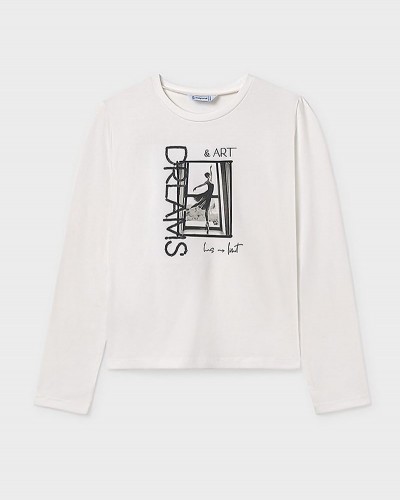 MAYORAL Μπλουζα μακρυμανικη κεντηματα - 15-07017