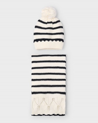 MAYORAL Σετ σκουφος κασκολ ριγε - 15-10070